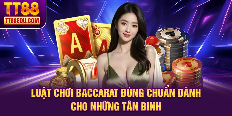 Luật chơi baccarat đúng chuẩn dành cho tân binh